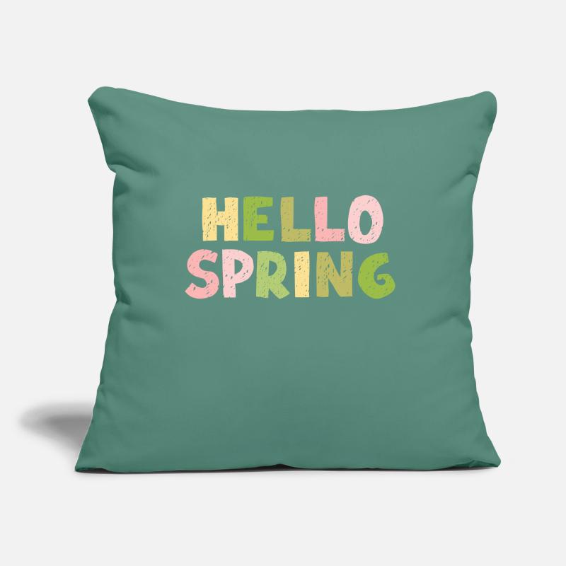 HELLO SPRING Sofa pillowcase 17,3'' x 17,3'' (45 x 45 cm)