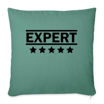 EXPERT - Sofa pillowcase 17,3'' x 17,3'' (45 x 45 cm) - cypress green - Front