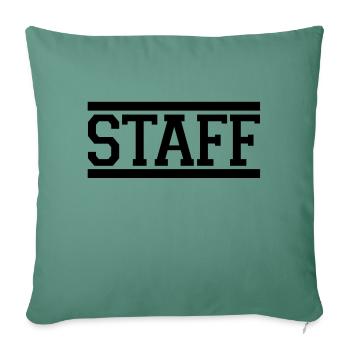 staff - Sofakissenbezug 45 x 45 cm - Tanngrün - Vorne