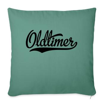 Oldtimer - Sofakissenbezug 45 x 45 cm - Tanngrün - Vorne