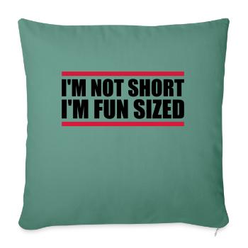 Not short fun sized - Sofa pillowcase 17,3'' x 17,3'' (45 x 45 cm) - cypress green - Front