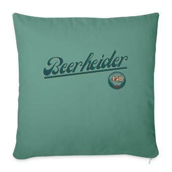 Beerheider - Sofakissenbezug 45 x 45 cm - Tanngrün - Vorne