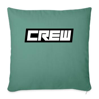 Crew - Sofa pillowcase 17,3'' x 17,3'' (45 x 45 cm) - cypress green - Front