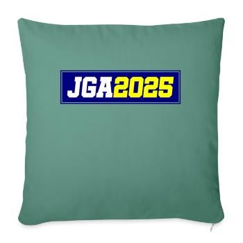 Jga 2025 - Sofakissenbezug 45 x 45 cm - Tanngrün - Vorne