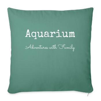Antimusulman T-shirts Tropical Fish Best - Housse de coussin décorative 45 x 45 cm - vert sapin - Devant