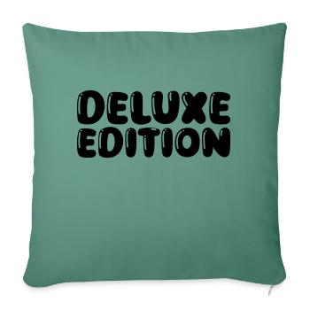 Deluxe Edition - Sofa pillowcase 17,3'' x 17,3'' (45 x 45 cm) - cypress green - Front