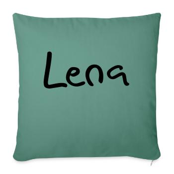 lena - Sofa pillowcase 17,3'' x 17,3'' (45 x 45 cm) - cypress green - Front