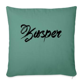 clown - Sofa pillowcase 17,3'' x 17,3'' (45 x 45 cm) - cypress green - Front