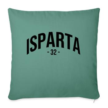 Isparta 32 Turkey Turkiye Gift Holiday TR Türk - Sofa pillowcase 17,3'' x 17,3'' (45 x 45 cm) - cypress green - Front
