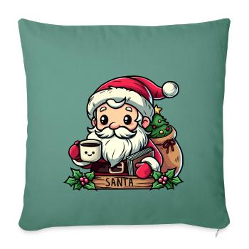 Santa - Sofakissenbezug 45 x 45 cm - Tanngrün - Vorne
