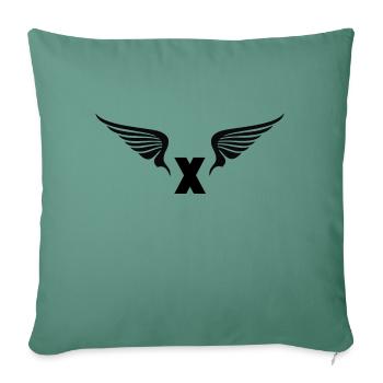 Pegasus X - Sofa pillowcase 17,3'' x 17,3'' (45 x 45 cm) - cypress green - Front