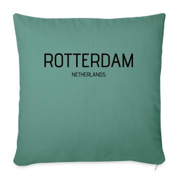 rotterdam - Sofa pillowcase 17,3'' x 17,3'' (45 x 45 cm) - cypress green - Front