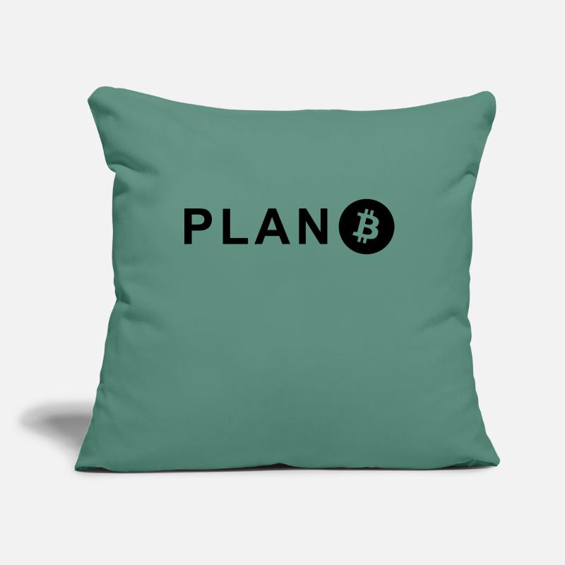 Plan B Housse de coussin décorative 45 x 45 cm