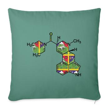 ACID HOFFMANN - Sofakissenbezug 45 x 45 cm - Tanngrün - Vorne