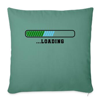 Loading - Sofa pillowcase 17,3'' x 17,3'' (45 x 45 cm) - cypress green - Front