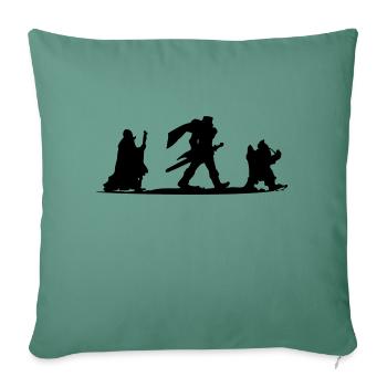 Wizard - Sofa pillowcase 17,3'' x 17,3'' (45 x 45 cm) - cypress green - Front