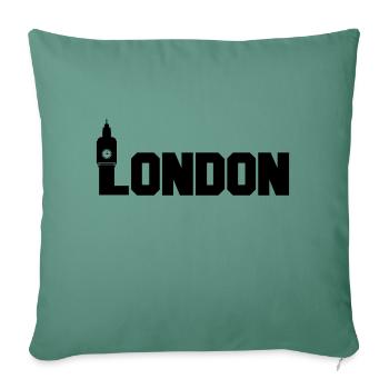 london - Sofakissenbezug 45 x 45 cm - Tanngrün - Vorne