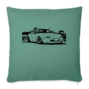 mx5 mk1 - Sofa pillowcase 17,3'' x 17,3'' (45 x 45 cm) - cypress green - Front