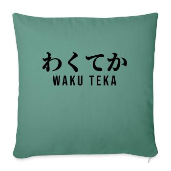 Japanisch - Sofakissenbezug 45 x 45 cm - Tanngrün - Vorne