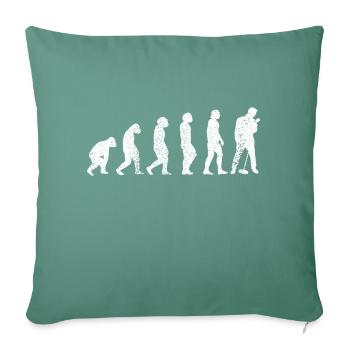 Singer Band Singing Hobby Singer Singing Musicians - Sofa pillowcase 17,3'' x 17,3'' (45 x 45 cm) - cypress green - Front