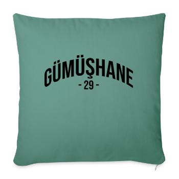Gümüshane 29 Turquie Turquie Turquie Cadeau Vacances TR - Housse de coussin décorative 45 x 45 cm - vert sapin - Devant