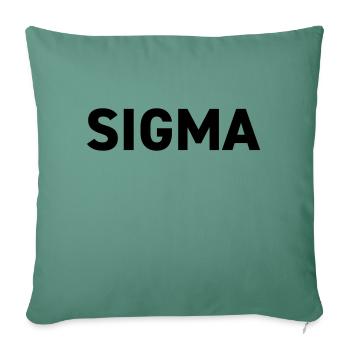Sigma Dark Pack Rang - Housse de coussin décorative 45 x 45 cm - vert sapin - Devant