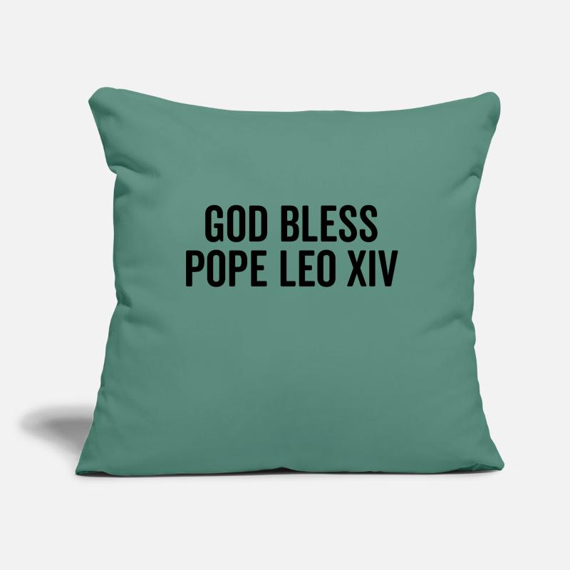God Bless Pope Leo XIV Sofa pillowcase 17,3'' x 17,3'' (45 x 45 cm)