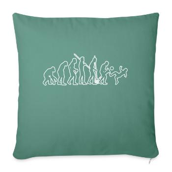 Football Football coach Footballer Footballer - Sofa pillowcase 17,3'' x 17,3'' (45 x 45 cm) - cypress green - Front