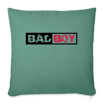 Bad Boy Design - Sofa pillowcase 17,3'' x 17,3'' (45 x 45 cm) - cypress green - Front