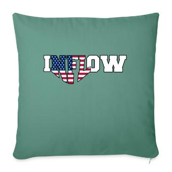 INFLOW | Election 2024 - Sofa pillowcase 17,3'' x 17,3'' (45 x 45 cm) - cypress green - Front