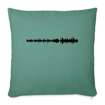 Waveform - Sofakissenbezug 45 x 45 cm - Tanngrün - Vorne
