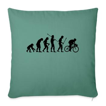Biker evolution - Sofakissenbezug 45 x 45 cm - Tanngrün - Vorne
