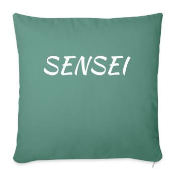 Sensei - Sofa pillowcase 17,3'' x 17,3'' (45 x 45 cm) - cypress green - Front