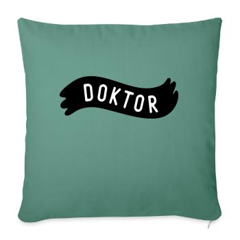 Doktor - Sofakissenbezug 45 x 45 cm - Tanngrün - Vorne