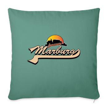 forever Marburg - Sofa pillowcase 17,3'' x 17,3'' (45 x 45 cm) - cypress green - Front