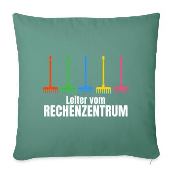 Programmierer Softwareentwickler Coder Sprüche - Sofakissenbezug 45 x 45 cm - Tanngrün - Vorne