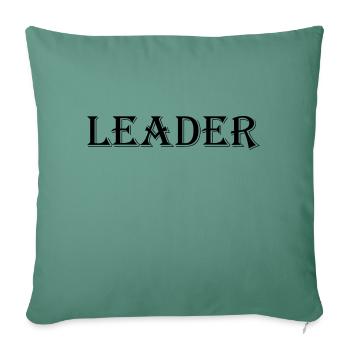 Leader - Sofa pillowcase 17,3'' x 17,3'' (45 x 45 cm) - cypress green - Front