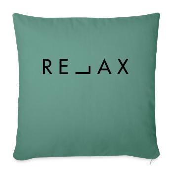RELAX - Sofa pillowcase 17,3'' x 17,3'' (45 x 45 cm) - cypress green - Front