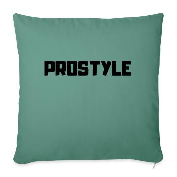PROSTYLE , pour avoir le style - Housse de coussin décorative 45 x 45 cm - vert sapin - Devant