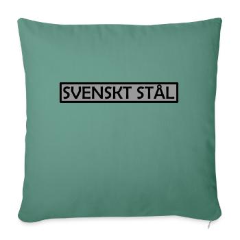Swedish steel - Sofa pillowcase 17,3'' x 17,3'' (45 x 45 cm) - cypress green - Front
