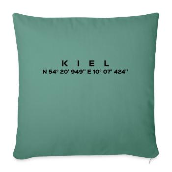 Keel - Sofa pillowcase 17,3'' x 17,3'' (45 x 45 cm) - cypress green - Front