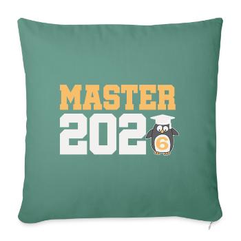 Master 2026 Graduation Graduation - Sofa pillowcase 17,3'' x 17,3'' (45 x 45 cm) - cypress green - Front