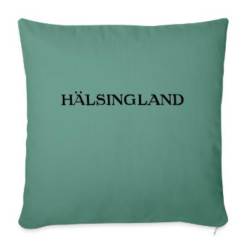 Hälsingland - Housse de coussin décorative 45 x 45 cm - vert sapin - Devant