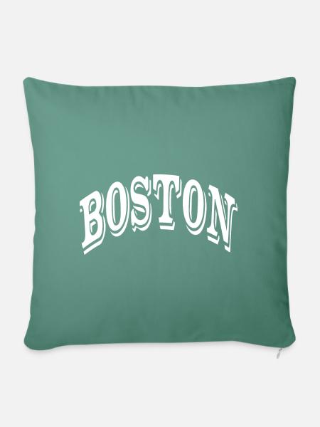 Boston - Sofakissenbezug 45 x 45 cm - Tanngrün