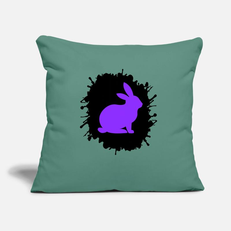 Splatter Bunny Sofa pillowcase 17,3'' x 17,3'' (45 x 45 cm)