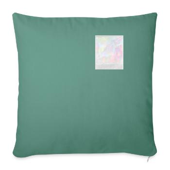 Instant image luminous - Sofa pillowcase 17,3'' x 17,3'' (45 x 45 cm) - cypress green - Front