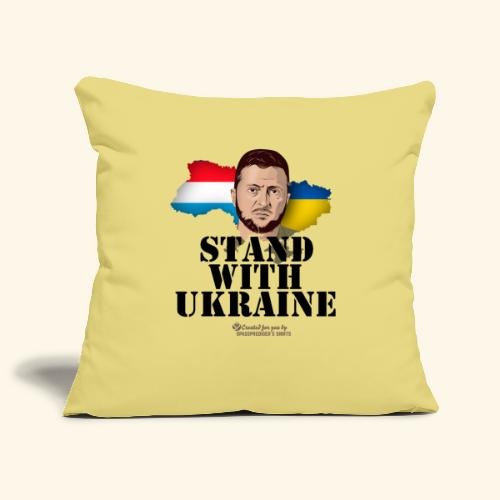 Ukraine Luxemburg T-Shirt Design - Sofakissenbezug 45 x 45 cm