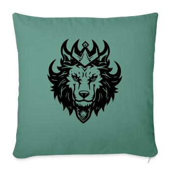 promise - Sofa pillowcase 17,3'' x 17,3'' (45 x 45 cm) - cypress green - Front
