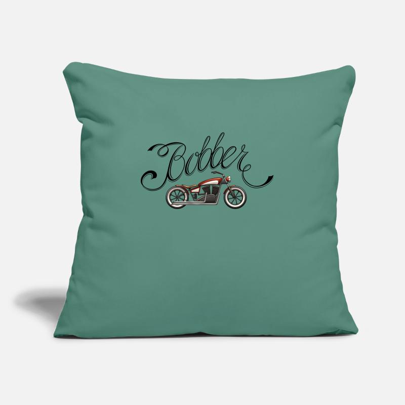 Bobber Motorcycle Sofa pillowcase 17,3'' x 17,3'' (45 x 45 cm)