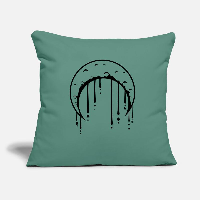 Graffiti Drops Moon Sofa pillowcase 17,3'' x 17,3'' (45 x 45 cm)